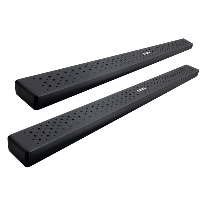 Go Rhino 6863443587T HD OE Xtreme Side Steps with Mounting Brackets - Crew Max Only - Truck Part Superstore
