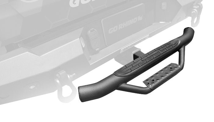 Go Rhino D360T Dominator Hitch Step - Textured Black - Truck Part Superstore