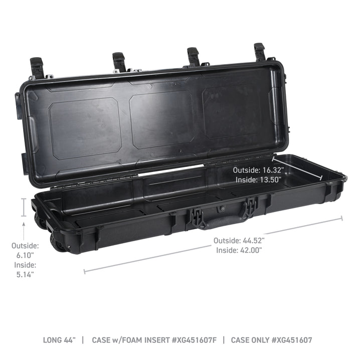 Go Rhino XG451607 Xventure Gear Hard Case - Long Box 45" - Truck Part Superstore