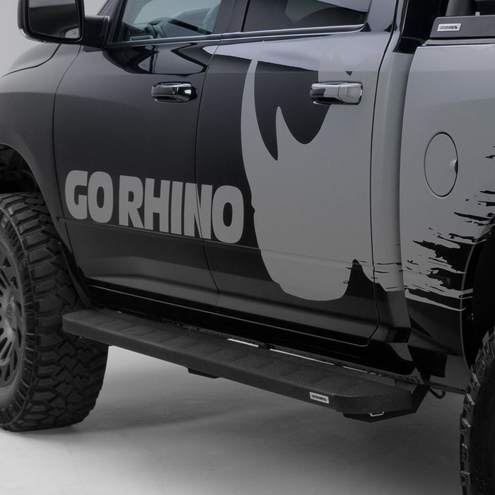 Go Rhino 63413157PC RB10 Running Boards with Mounting Bracket Kit - Truck Part Superstore