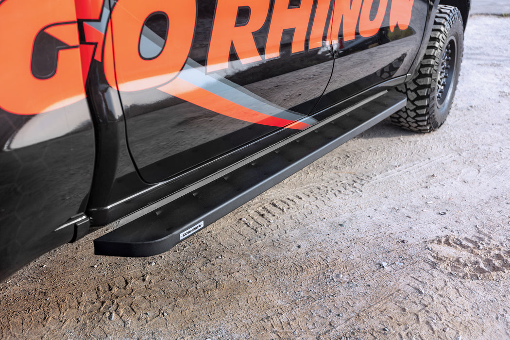 Go Rhino 63404887PC RB10 Running Boards with Mounting Brackets Kit - Truck Part Superstore