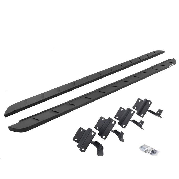 Go Rhino 63417780SPC RB10 Slim Line Running Boards with Mounting Brackets Kit - Truck Part Superstore