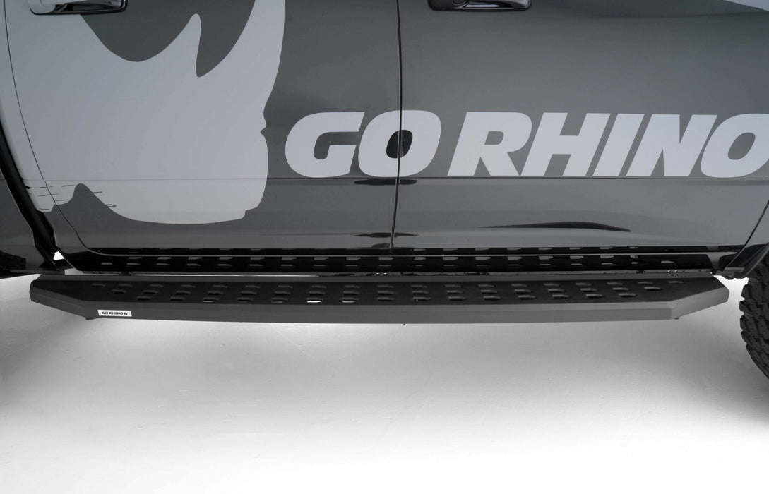 Go Rhino 69420687PC RB20 Running Boards with Mounting Brackets Kit - Truck Part Superstore
