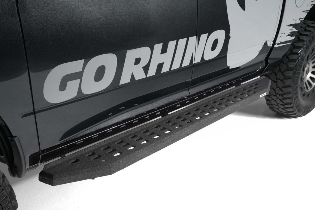 Go Rhino 69420687T RB20 Running Boards with Mounting Brackets Kit - Truck Part Superstore