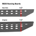 Go Rhino 69442987ST RB20 Slim Line Running Boards with Mounting Bracket Kit - Truck Part Superstore