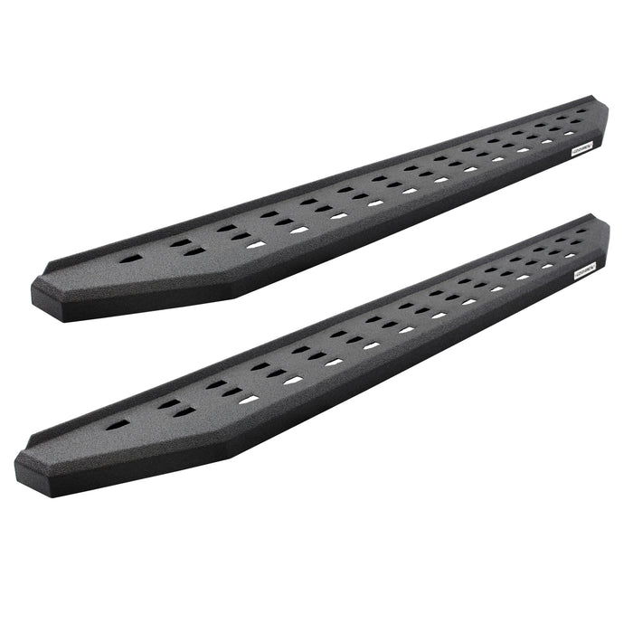 Go Rhino 6945067320T RB20 Running Boards with Mounting Brackets, 2 Pairs Drop Steps Kit - Truck Part Superstore
