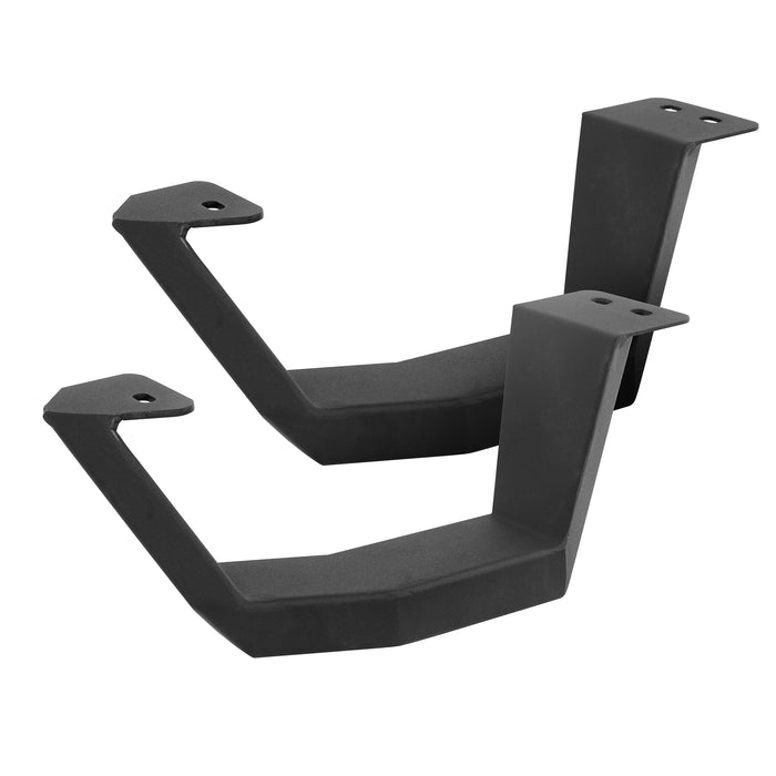 Go Rhino 6960588020PC RB30 Running Boards with Mounting Brackets, 2 Pairs Drop Steps Kit - Truck Part Superstore