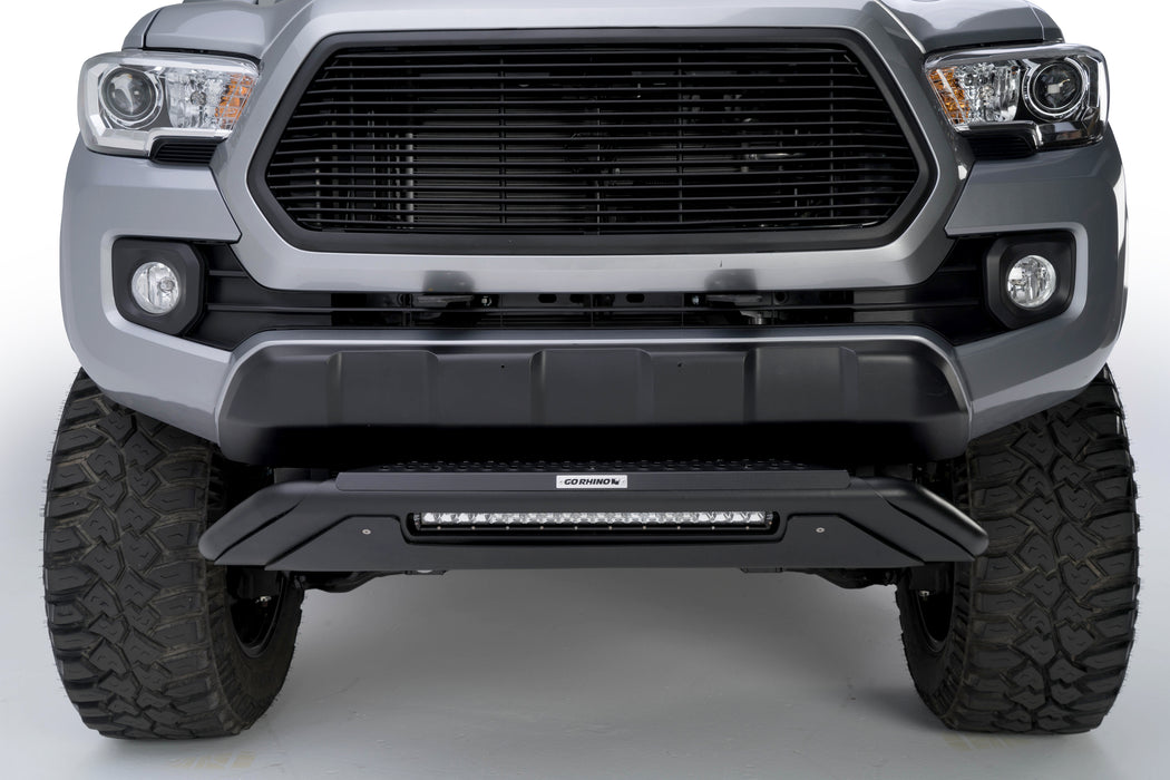 Go Rhino 5654620LT RC3 LR Skid Plate Bull Bar with Mounting Brackets,Single Row 20" Light Bar Kit - Truck Part Superstore