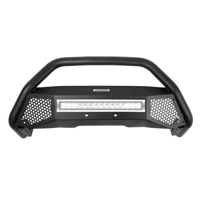 Go Rhino 55411T Front end protection with light mounting options for modern bumper styles - Truck Part Superstore