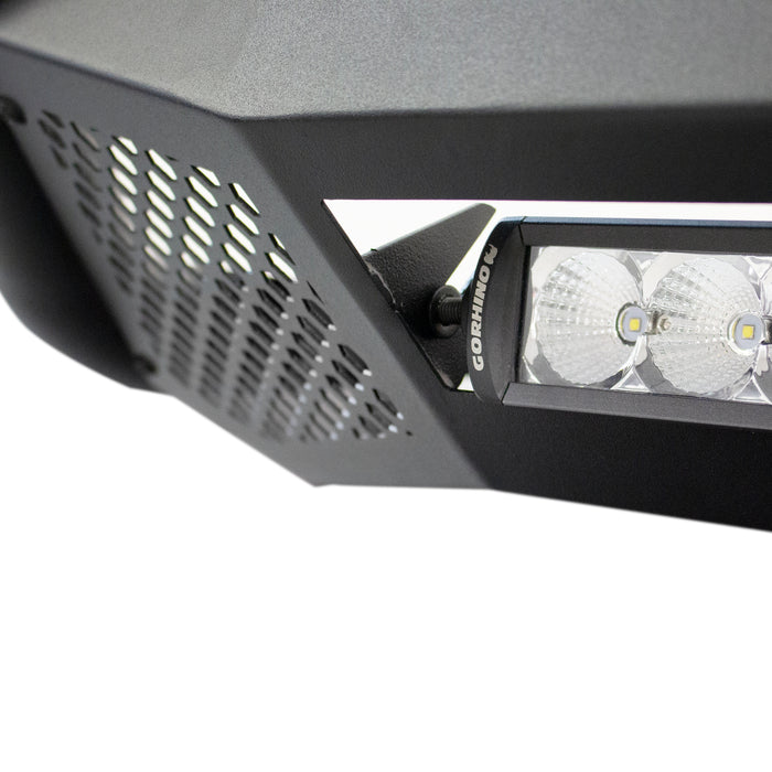 Go Rhino 55411T Front end protection with light mounting options for modern bumper styles - Truck Part Superstore