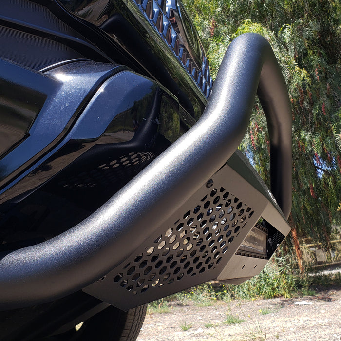 Go Rhino 5454620LT Front end protection with light mounting options for modern bumper styles - Truck Part Superstore