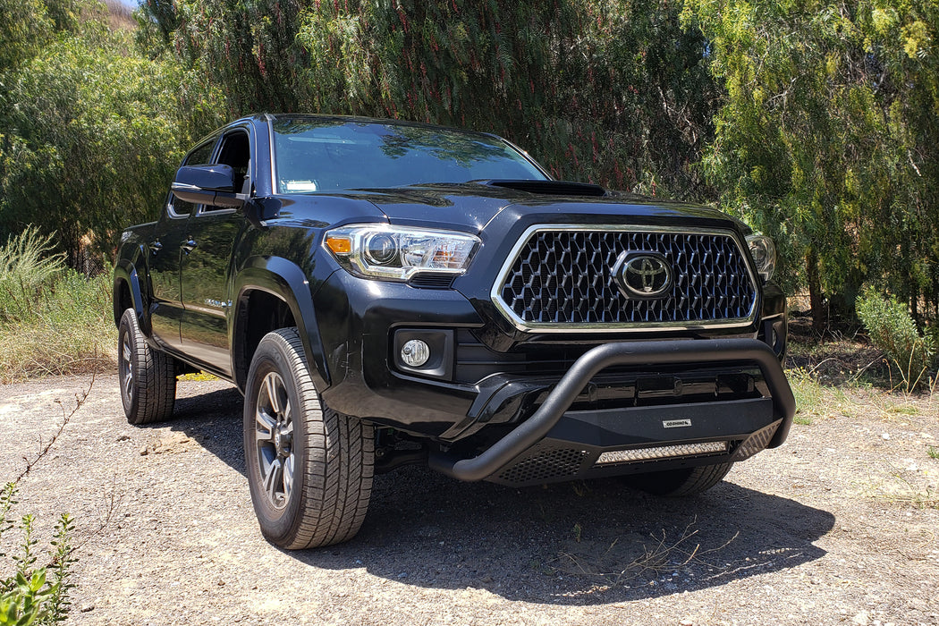 Go Rhino 5454620LT Front end protection with light mounting options for modern bumper styles - Truck Part Superstore