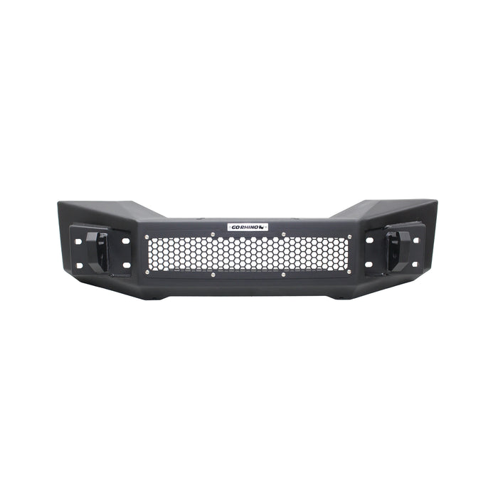 Go Rhino 331100T Rockline Winch-Ready Front Stubby Bumper For Jeep - Truck Part Superstore