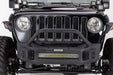 Go Rhino 331101T Rockline Winch-Ready Front Stubby Bumper With Overrider For Jeep - Truck Part Superstore
