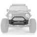 Go Rhino 331101T Rockline Winch-Ready Front Stubby Bumper With Overrider For Jeep - Truck Part Superstore