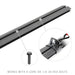 Go Rhino 5935011T Provides side mounting rail to XRS cross bar kits - Truck Part Superstore