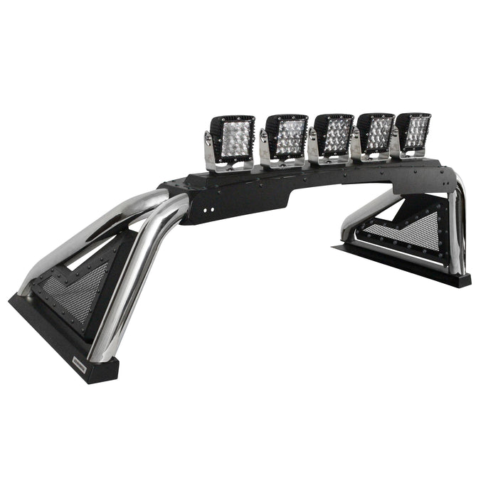 Go Rhino 911610PS Powered light bar mount is compatible with most tonneau covers - Truck Part Superstore