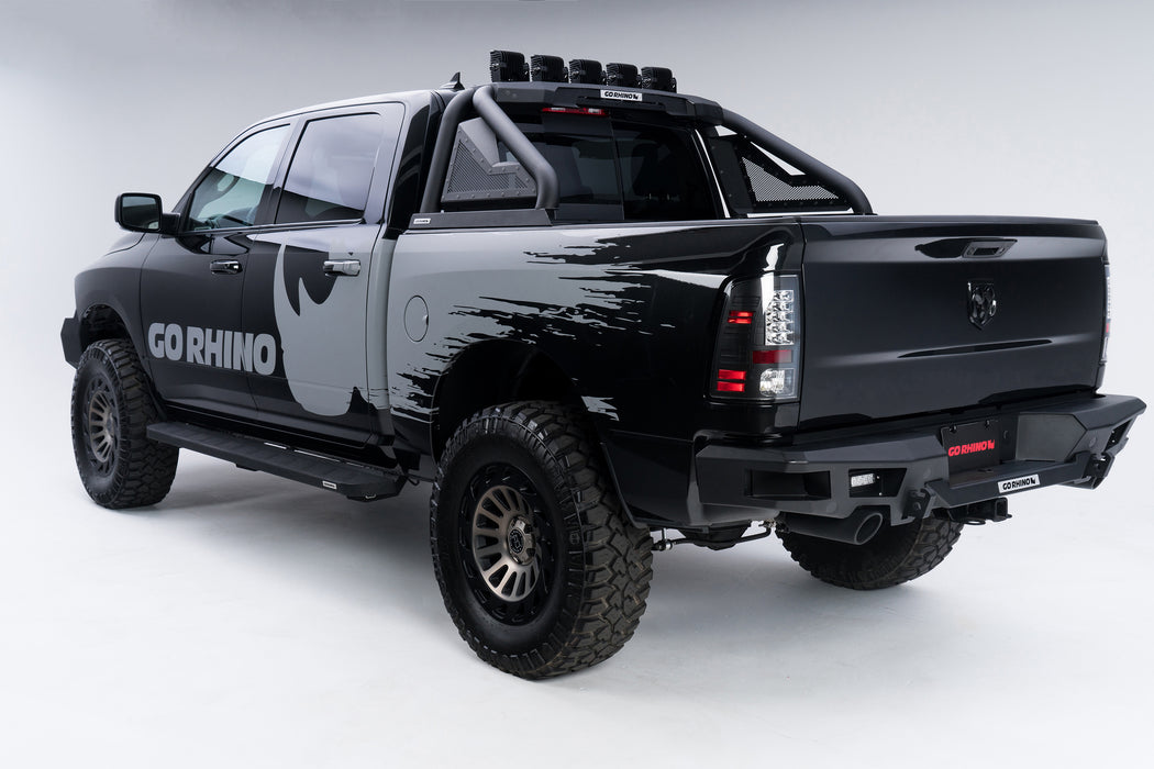Go Rhino 911600T Powered light bar mount is compatible with most tonneau covers - Truck Part Superstore