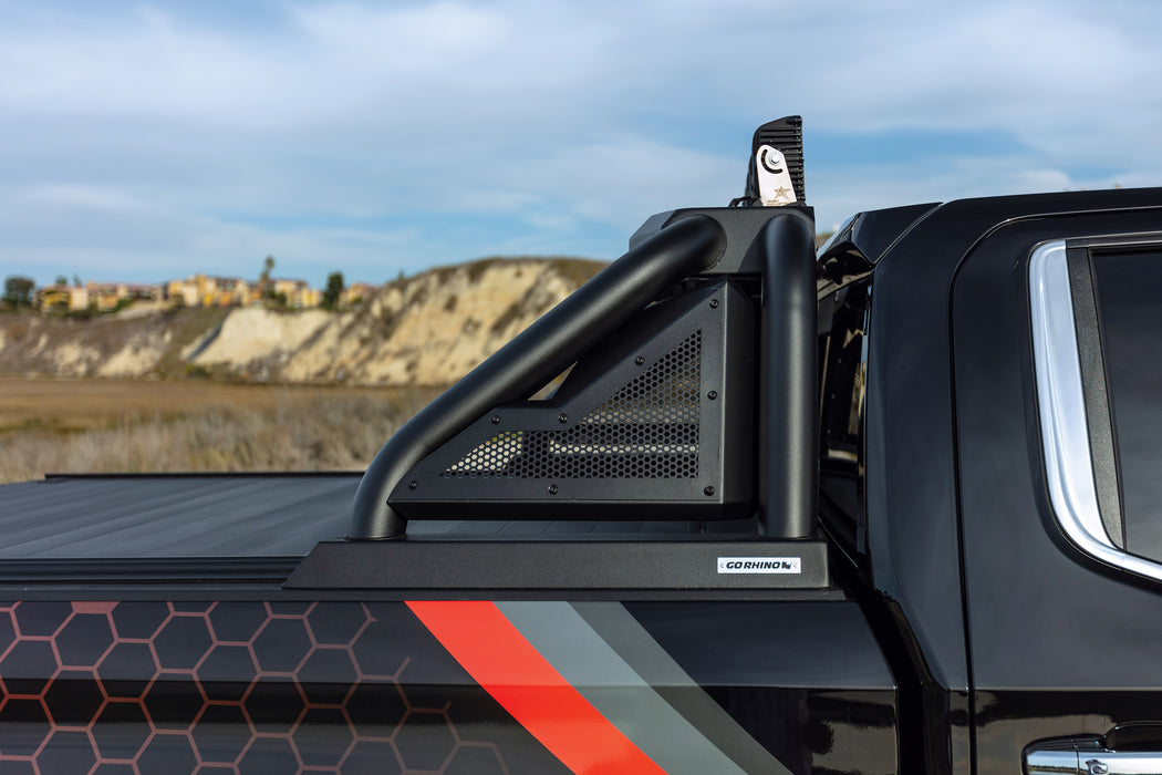 Go Rhino 911610T Powered light bar mount is compatible with most tonneau covers - Truck Part Superstore