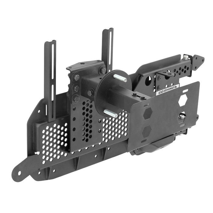 Go Rhino 27137T Rockline Low Profile Body Mount Tire Carrier For Jeep - Truck Part Superstore