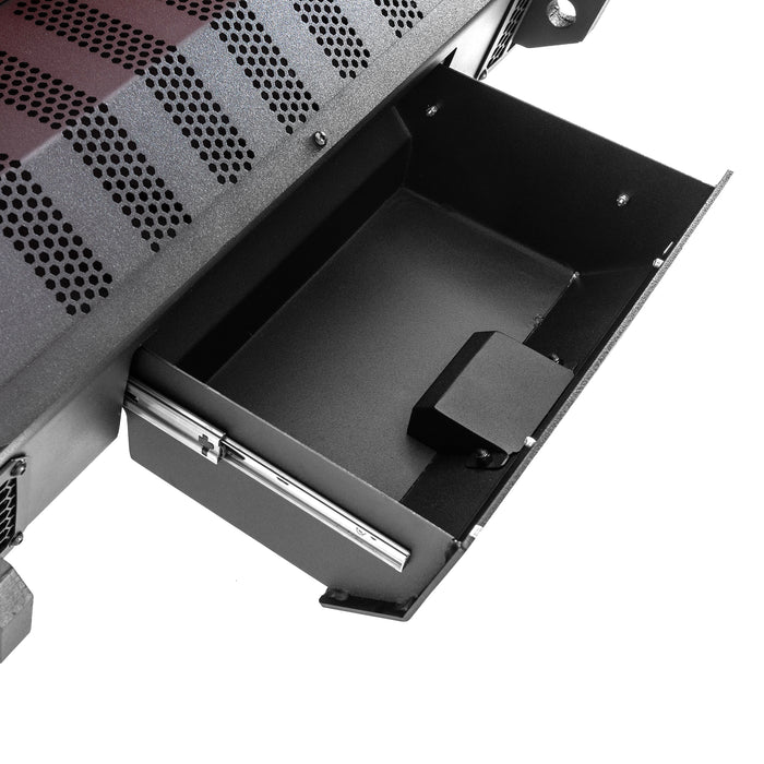 Go Rhino 230121T Trailline Winch Ready Front Full Width Bumper For Jeep - Truck Part Superstore