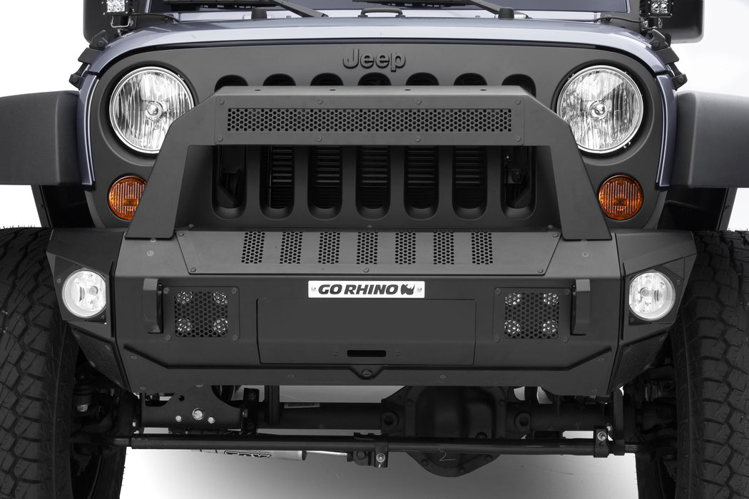Go Rhino 25101T Trailline 10 - Light Mount Bar For Jeep - Truck Part Superstore