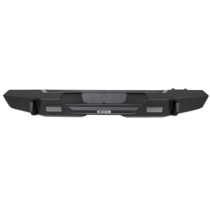 Go Rhino 27215T Trailline Rear Straight Bumper for Jeep Wrangler JK - Truck Part Superstore