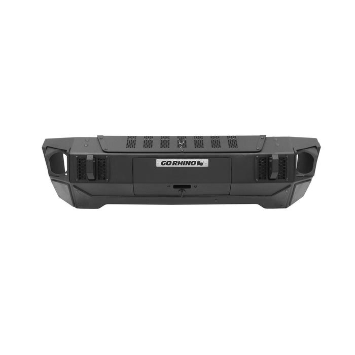 Go Rhino 230111T Trailline Winch Ready Front Stubby Bumper For Jeep - Truck Part Superstore
