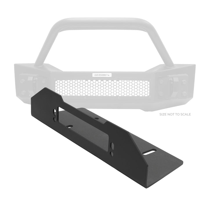 Go Rhino 23200T Trailline Bumper Fairlead Mount Plate For Jeep - Truck Part Superstore