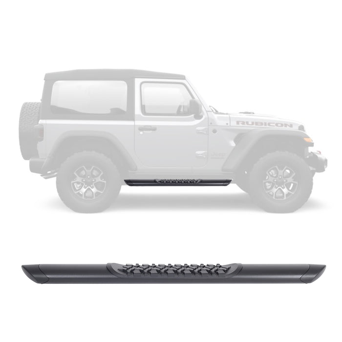 Go Rhino V300057T Aluminum side step construction is ideal for extreme climates - Truck Part Superstore