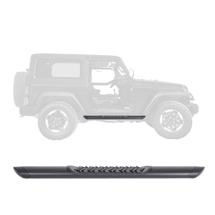 Go Rhino V300052T Aluminum side step construction is ideal for extreme climates - Truck Part Superstore