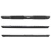 Go Rhino V3412974T Aluminum side step construction is ideal for extreme climates - Truck Part Superstore
