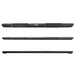 Go Rhino V3405187T V-Series V3 Aluminum Side Steps and Mounting Brackets Kit - Textured Black - Truck Part Superstore