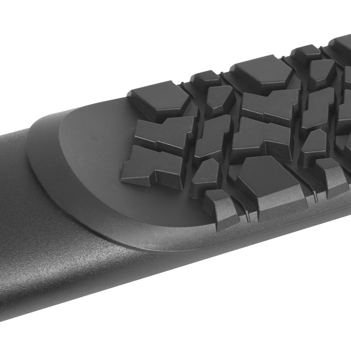 Go Rhino V3420687T V-Series V3 Aluminum Side Steps and Mounting Brackets Kit - Textured Black - Truck Part Superstore