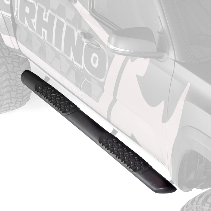 Go Rhino V3409980T V-Series V3 Aluminum Side Steps and Mounting Brackets Kit - Textured Black - Truck Part Superstore