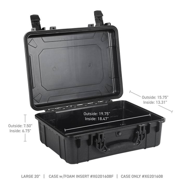 Go Rhino XG201608 Xventure Gear Hard Case - Large Box 20" - Truck Part Superstore