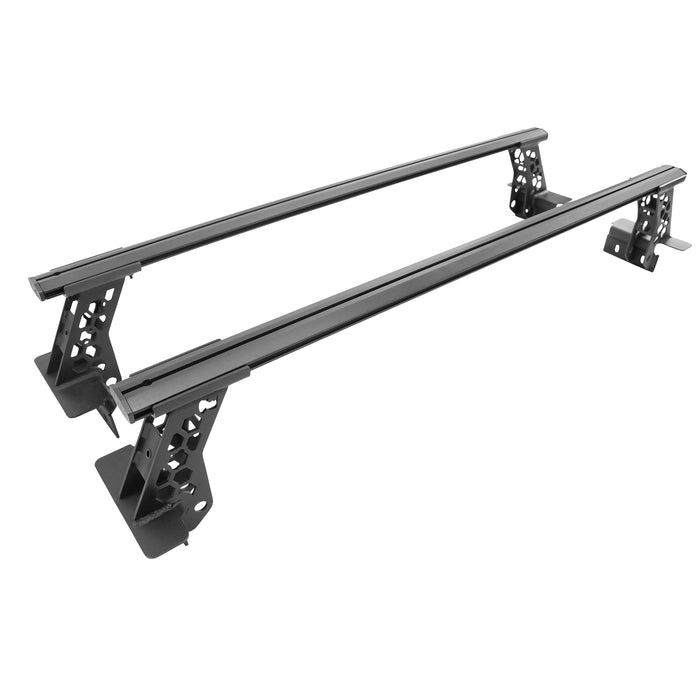 Go Rhino 5935001T XRS Cross Bars - Truck Bed Rail Kit for Full-Sized Trucks without Tonneau Covers - Truck Part Superstore