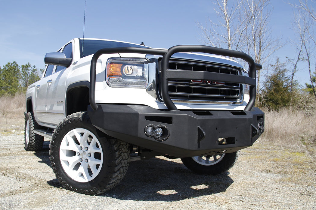Fab Fours GS14-H3150-B Premium Winch Front Bumper - Truck Part Superstore