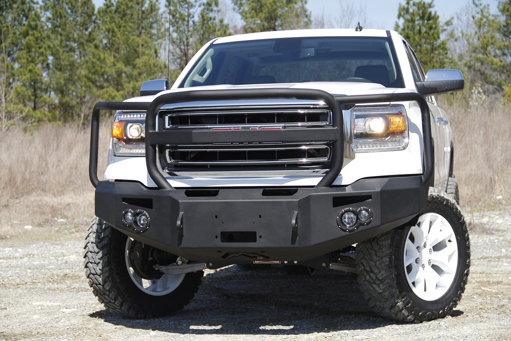 Fab Fours GS14-H3150-B Premium Winch Front Bumper - Truck Part Superstore