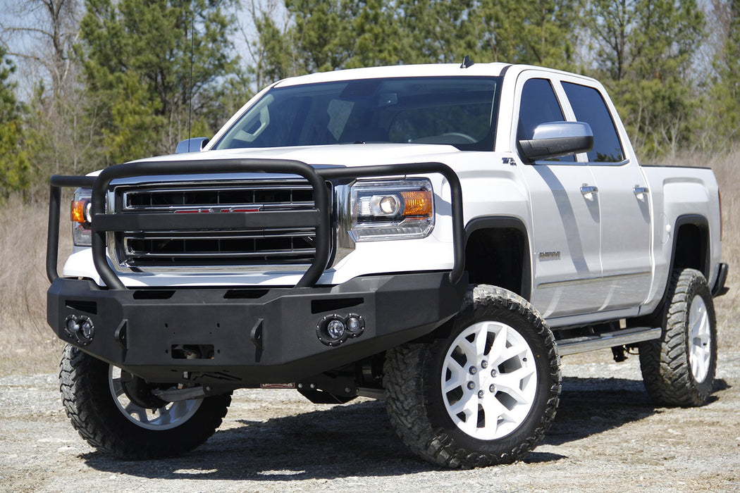 Fab Fours GS14-H3150-B Premium Winch Front Bumper - Truck Part Superstore