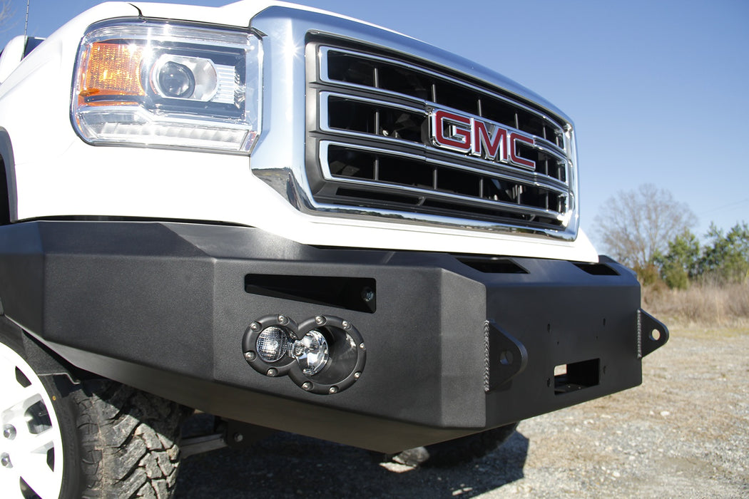 Fab Fours GS14-H3151-B Premium Winch Front Bumper - Truck Part Superstore