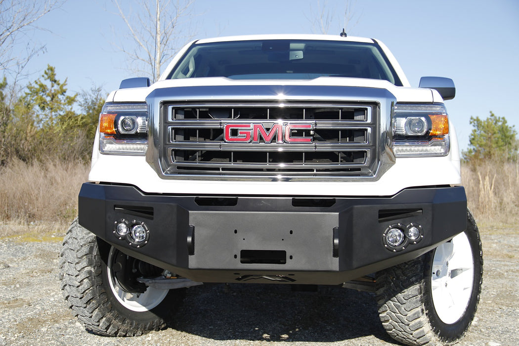 Fab Fours GS14-H3151-B Premium Winch Front Bumper - Truck Part Superstore