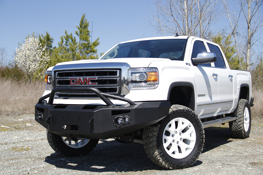 Fab Fours GS14-H3152-1 Premium Winch Front Bumper - Truck Part Superstore