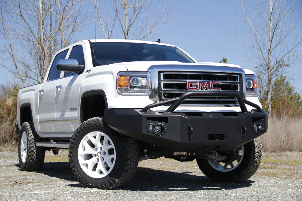 Fab Fours GS14-H3152-B Premium Winch Front Bumper - Truck Part Superstore