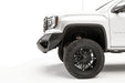Fab Fours GS16-D3951-1 Vengeance Front Bumper; 2 Stage Black Powder Coated; No Guard; - Truck Part Superstore