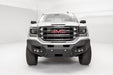 Fab Fours GS16-F3951-1 Premium Winch Front Bumper; 2 Stage Black Powder Coated; w/No Guard; w/Sensors; - Truck Part Superstore
