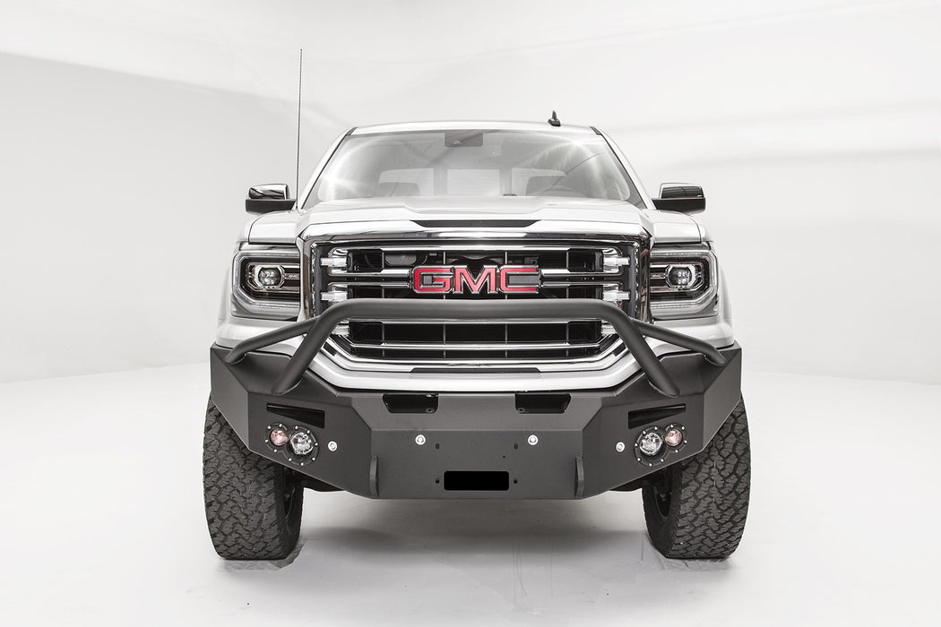 Fab Fours GS16-F3952-B Premium Winch Front Bumper - Truck Part Superstore
