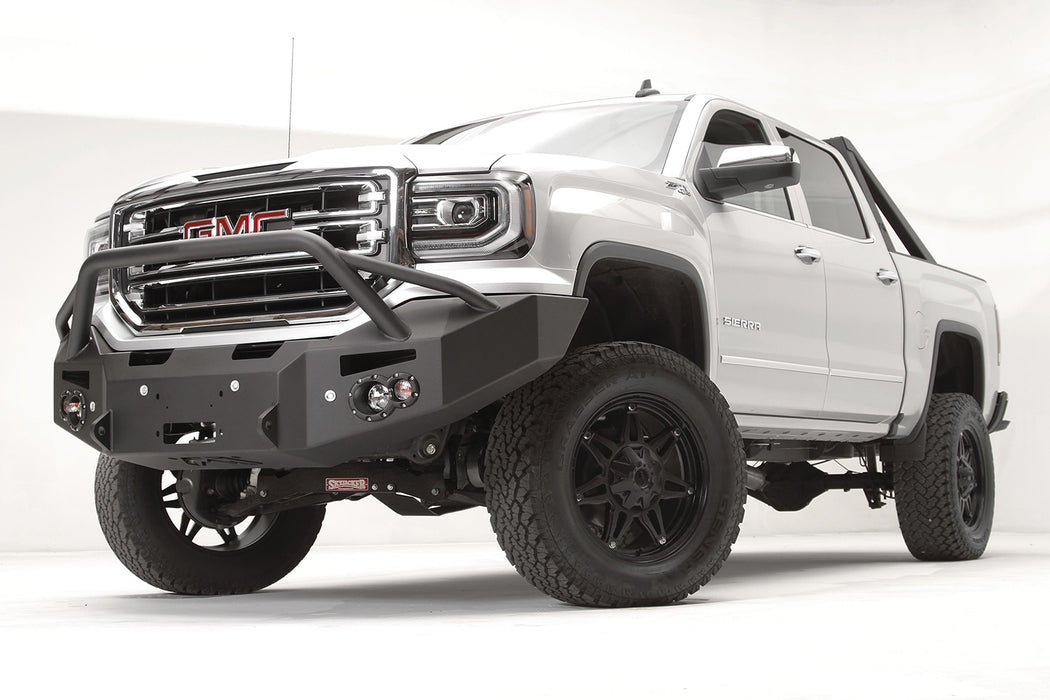 Fab Fours GS16-F3952-B Premium Winch Front Bumper - Truck Part Superstore
