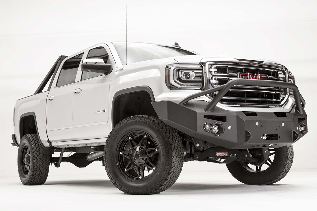 Fab Fours GS16-F3952-B Premium Winch Front Bumper - Truck Part Superstore