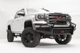 Fab Fours GS16-K3962-1 Black Steel Front Bumper; 2 Stage Black Powder Coated; w/Pre-Runner Guard; - Truck Part Superstore